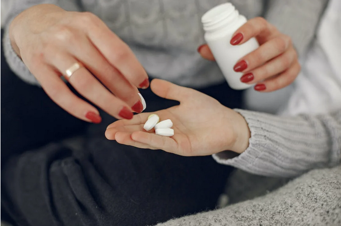 white pills